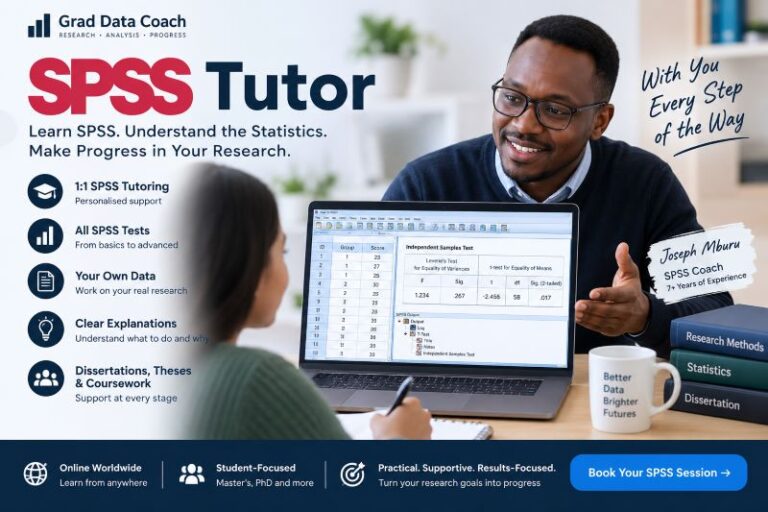 one-on-one spss tutor